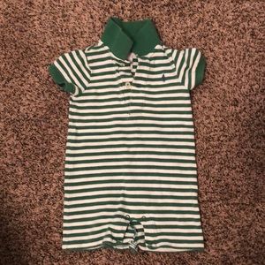 Boys Polo Romper